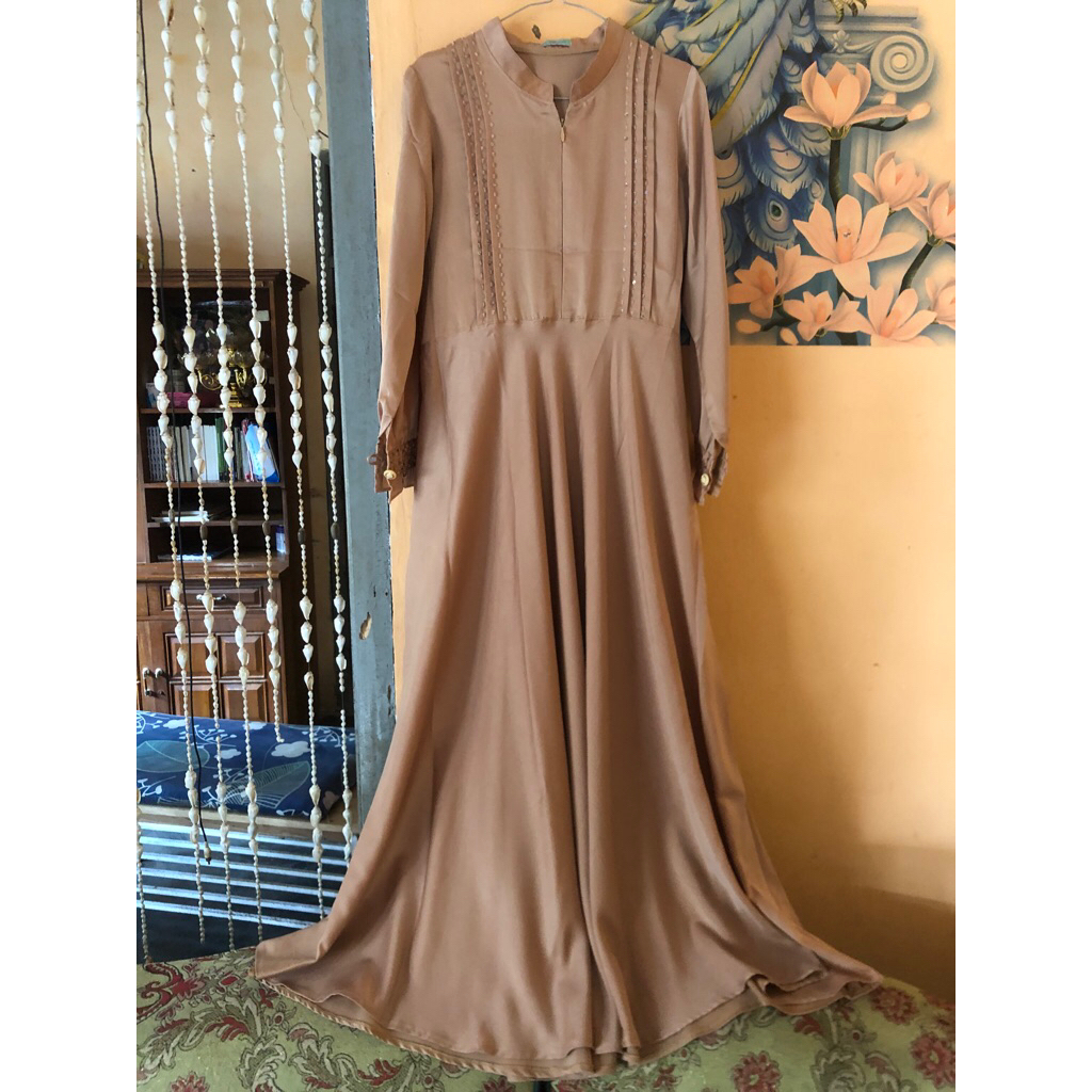 PRELOVED GAMIS SATIN COKSU