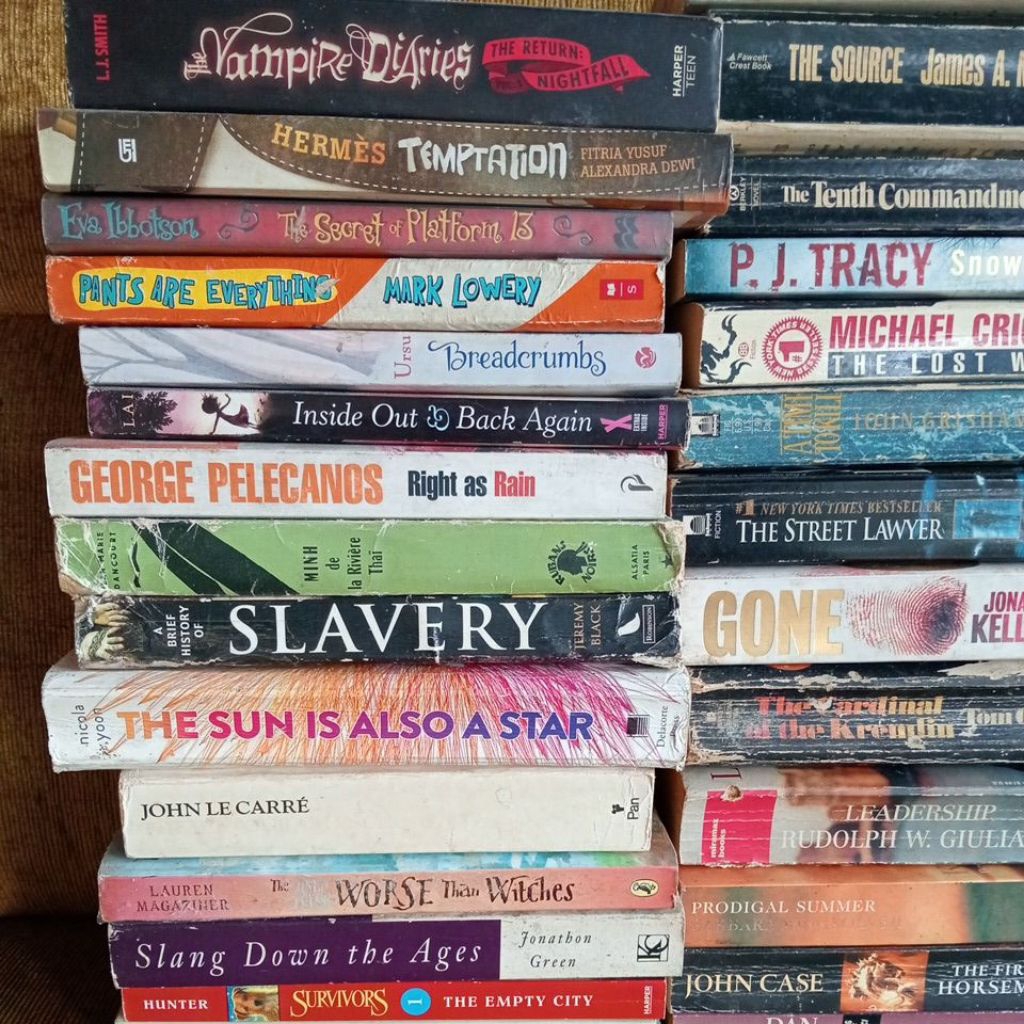 Buku Novel bahasa Inggris