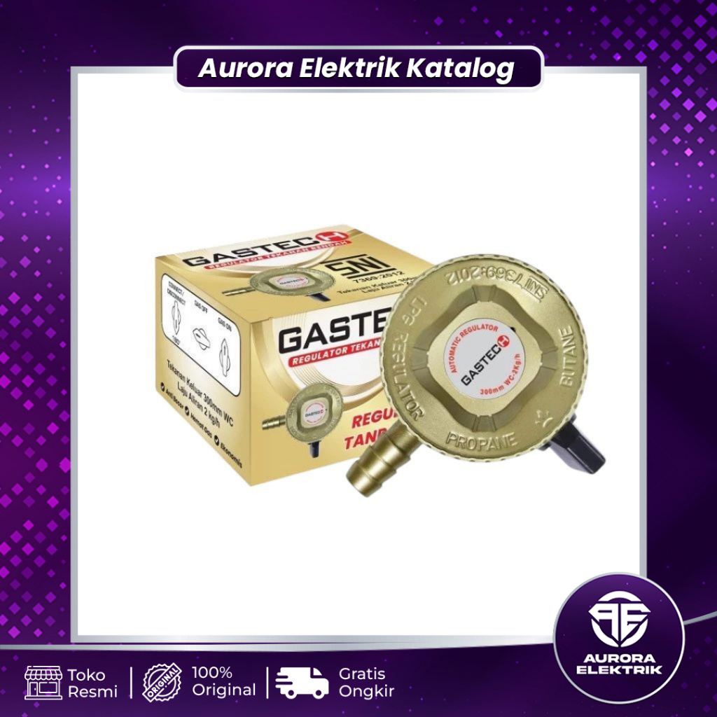 Regulator Gas GASTECH Otomatis