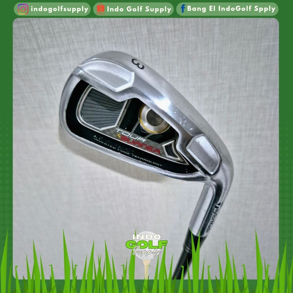 Iron 3 TAYLORMADE Tour Burner 19 Derajat Rajanya Forgiveness – Stick Golf Ori