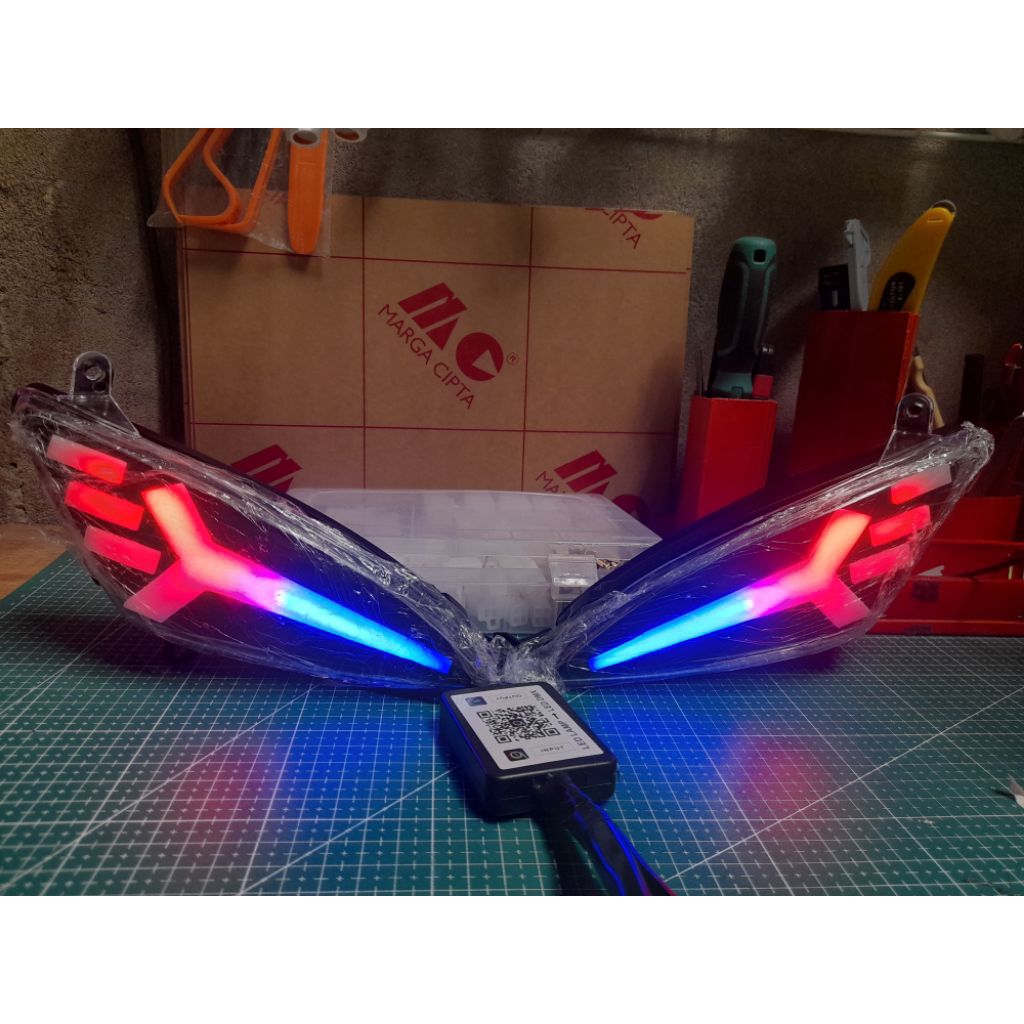 Lampu lazy rgb mio sporty