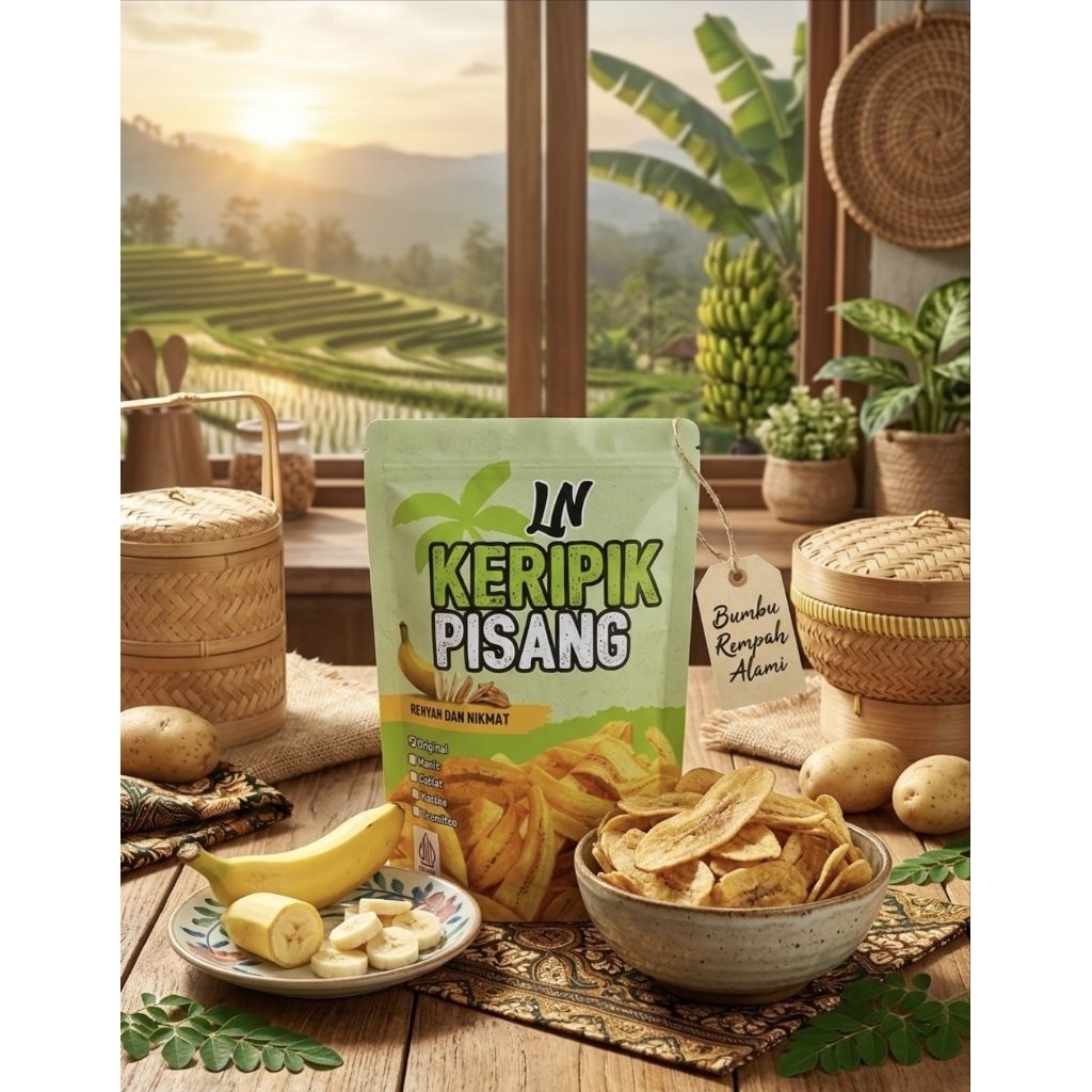 KERIPIK PISANG LN KHAS CILEGON BANTEN