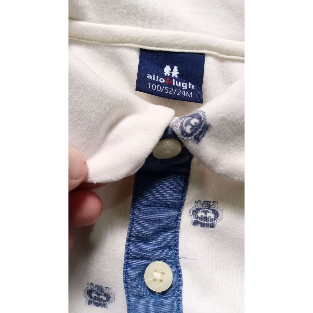 Allo and lugh kemeja anak