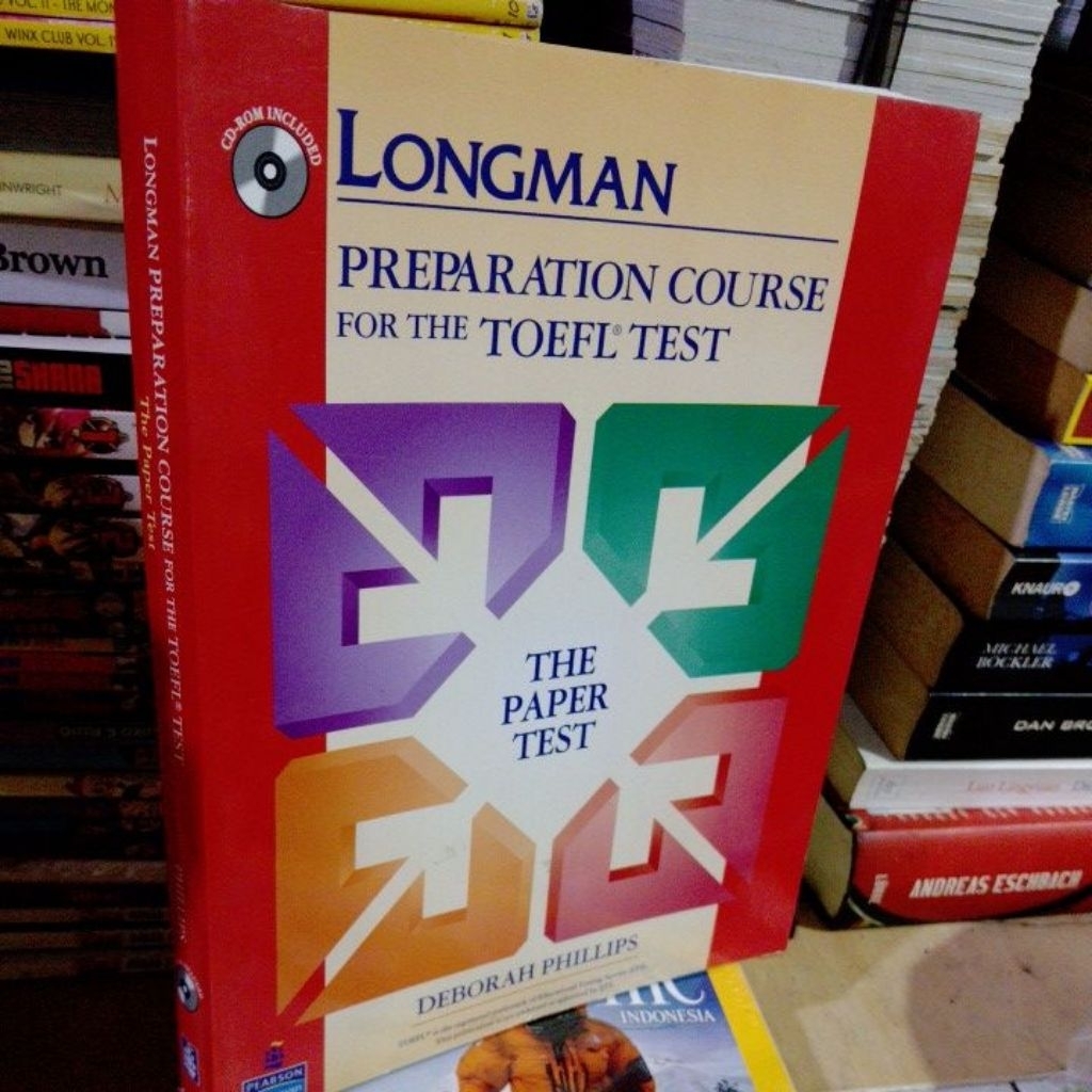 longman preparation course for the TOEFL test ...the paper test., original...