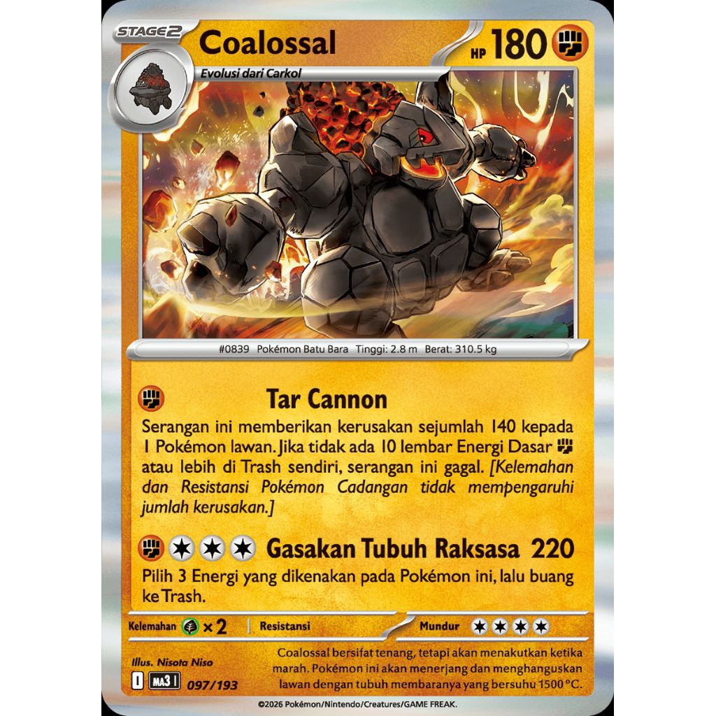 Coalossal MA3 097/193 HOLO ID