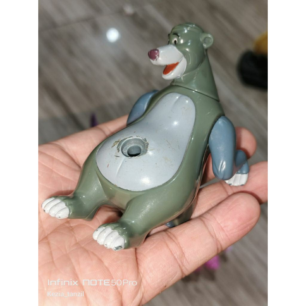 ACTION FIGURE FIGUR JUNGLE BOOK BERUANG BEARS BEAR ORIGINAL KOLEKSI PAJANGAN