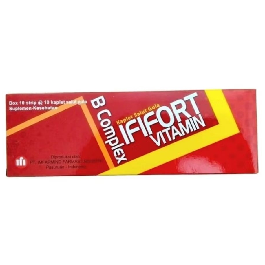 IFIFORT Kaplet Salut Gula - Vitamin B Complex (100's /Dus)