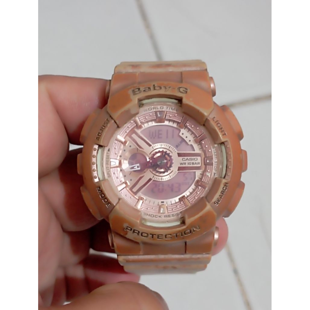jam casio baby G second original