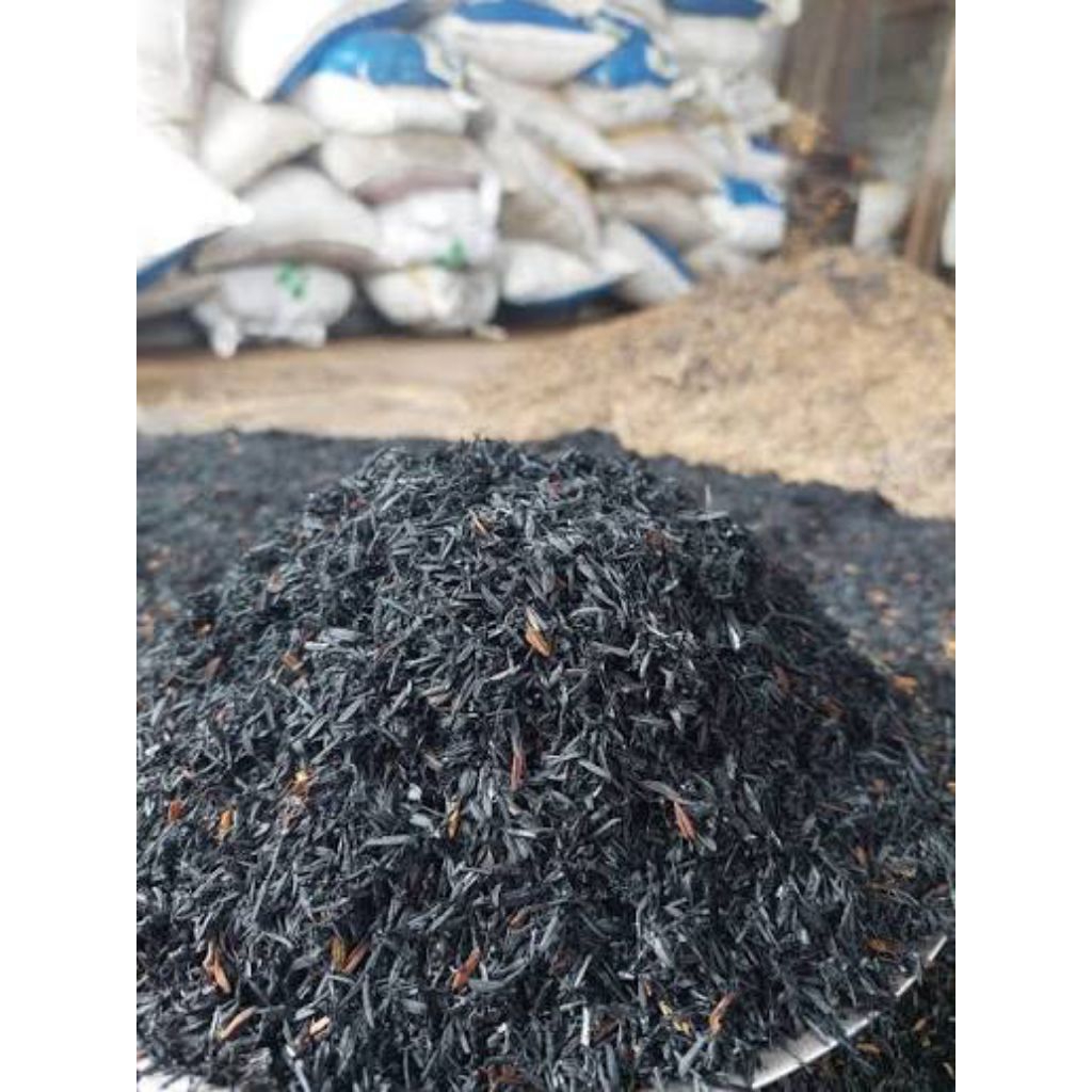 Arang Sekam Padi 1 Karung 50 Untuk Media Tanam Subur