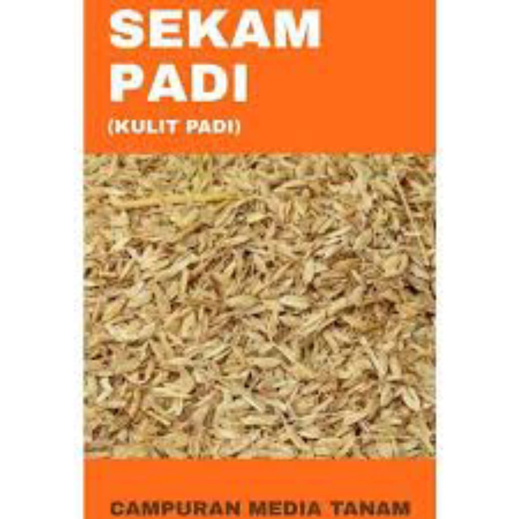 Media Tanam Sekam Padi 1 Karung Ukuran 50 Kg