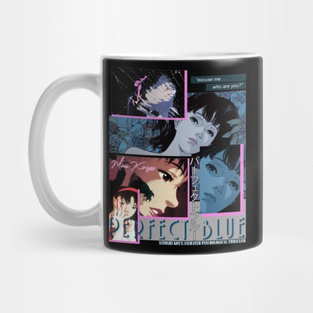 Perfect Blue Bootleg Vintage Tshirt Perfect Blue Tea Mug