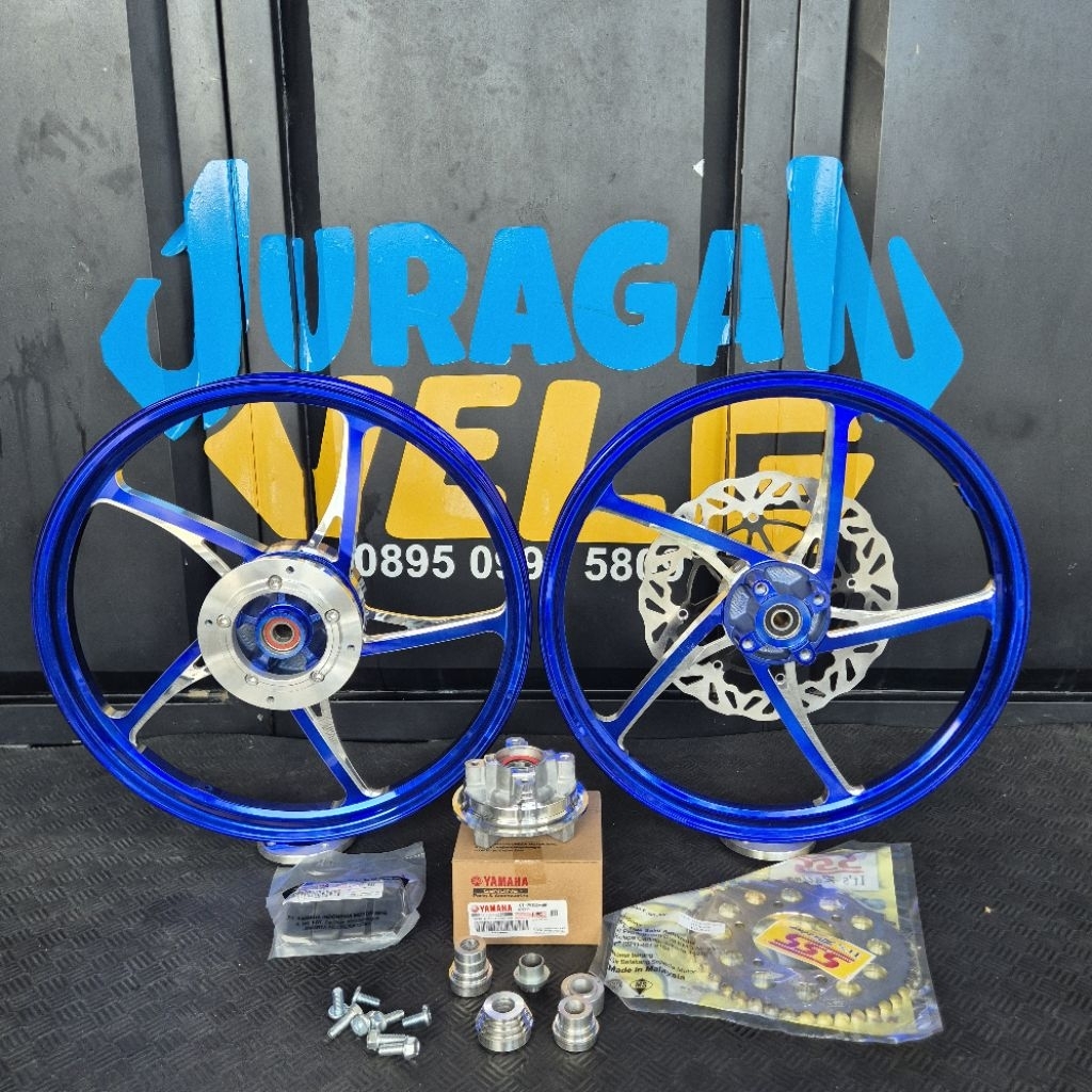 wheelset velg VND AK55 KZR DISK CUSTOM KIRI  supermoto herex surex crf klx dtracker vnd ak55
