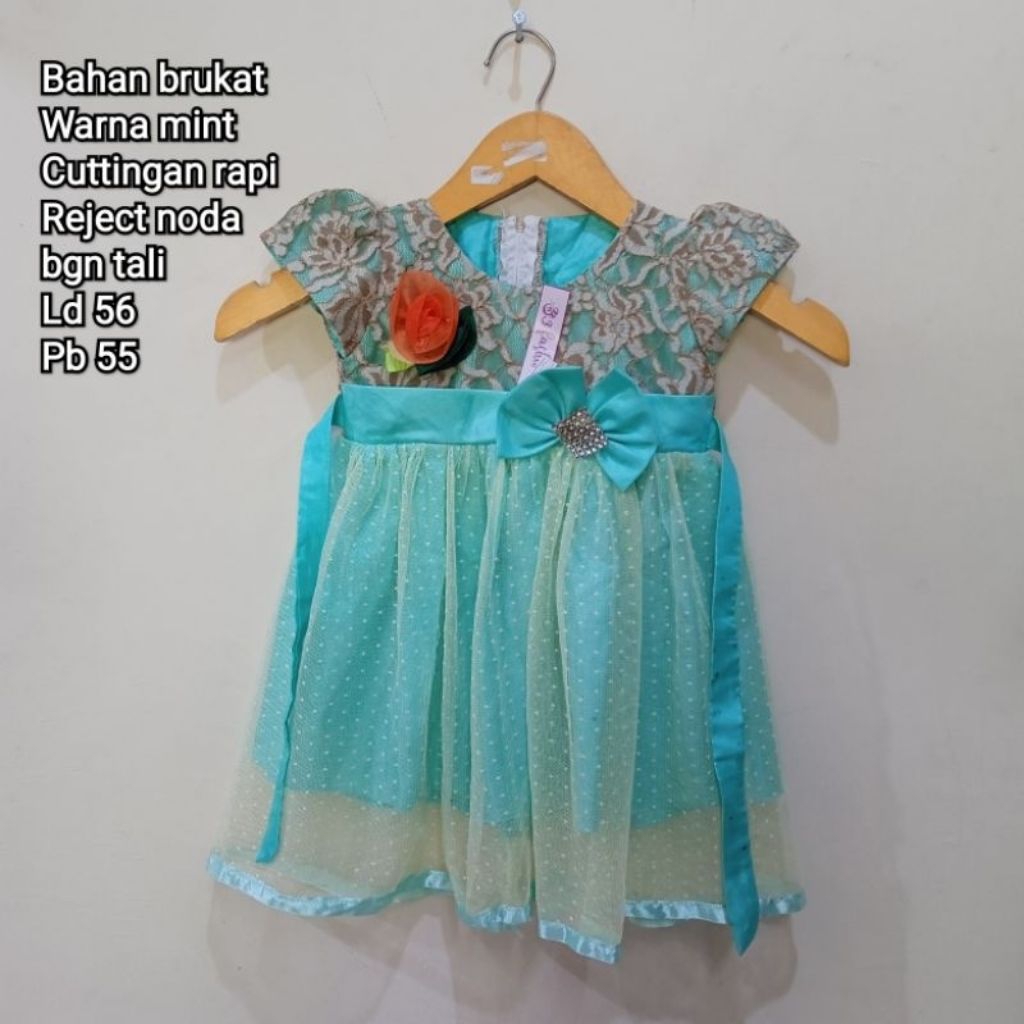 baju bayi pesta preloved