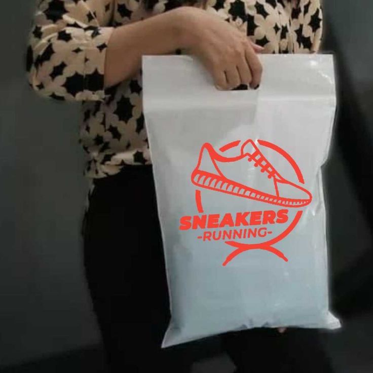 Custom logo[ Minimal 50 pcs ] Plastik Klip Pond Custom plastik kemasan plastik packing sepatu ,hp,pl