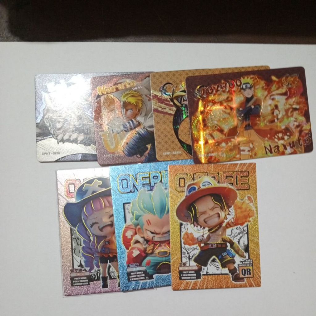 CCG Onepiece dan Naruto