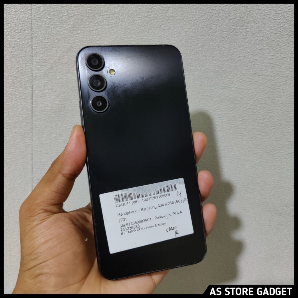 Samsung Galaxy A34 5G 8/256 Second Handphone