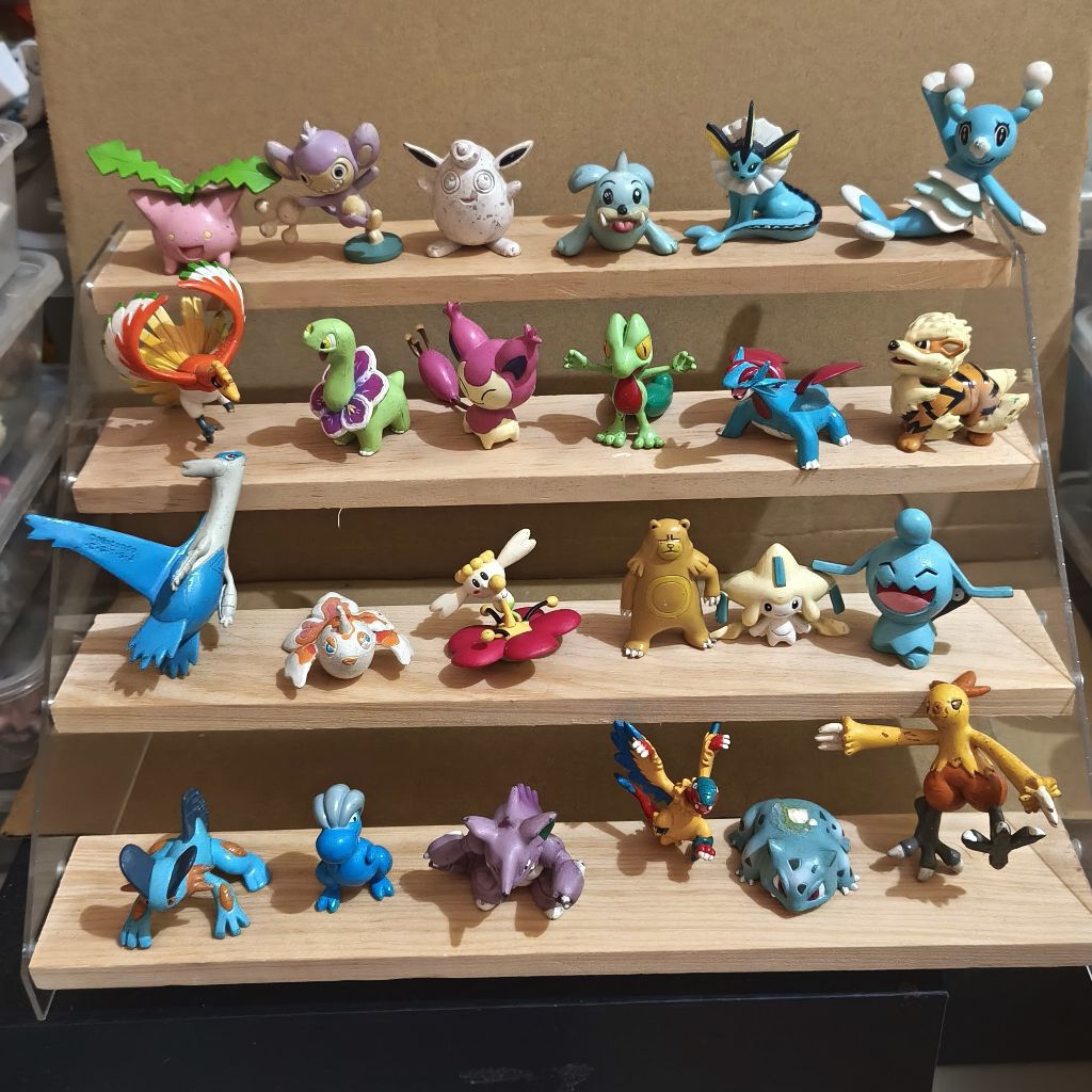 Pokemon Figure Nintendo Tomy Bandai Moncolle Mainan Anak Action Figure Pajangan Kado tcg