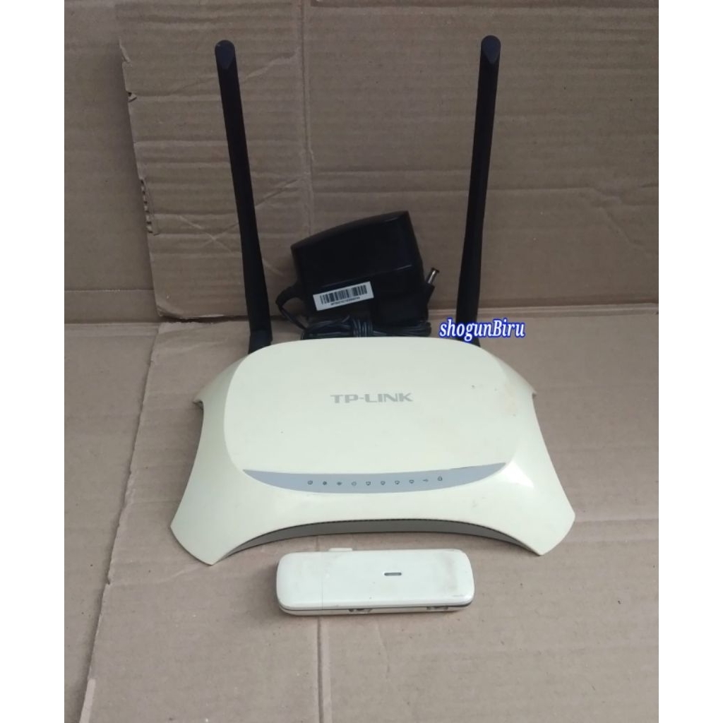 router modem TP-link TL-MR3420 + modem 4G All operator
