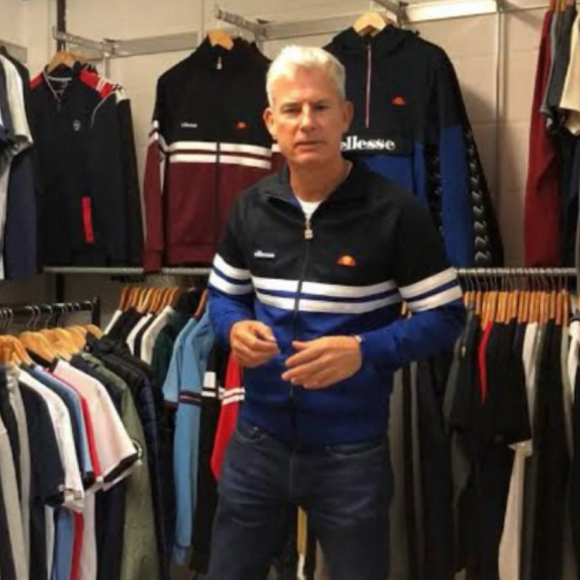 Tracktop Ellesse Rimini Navy/Blue Bex 80s