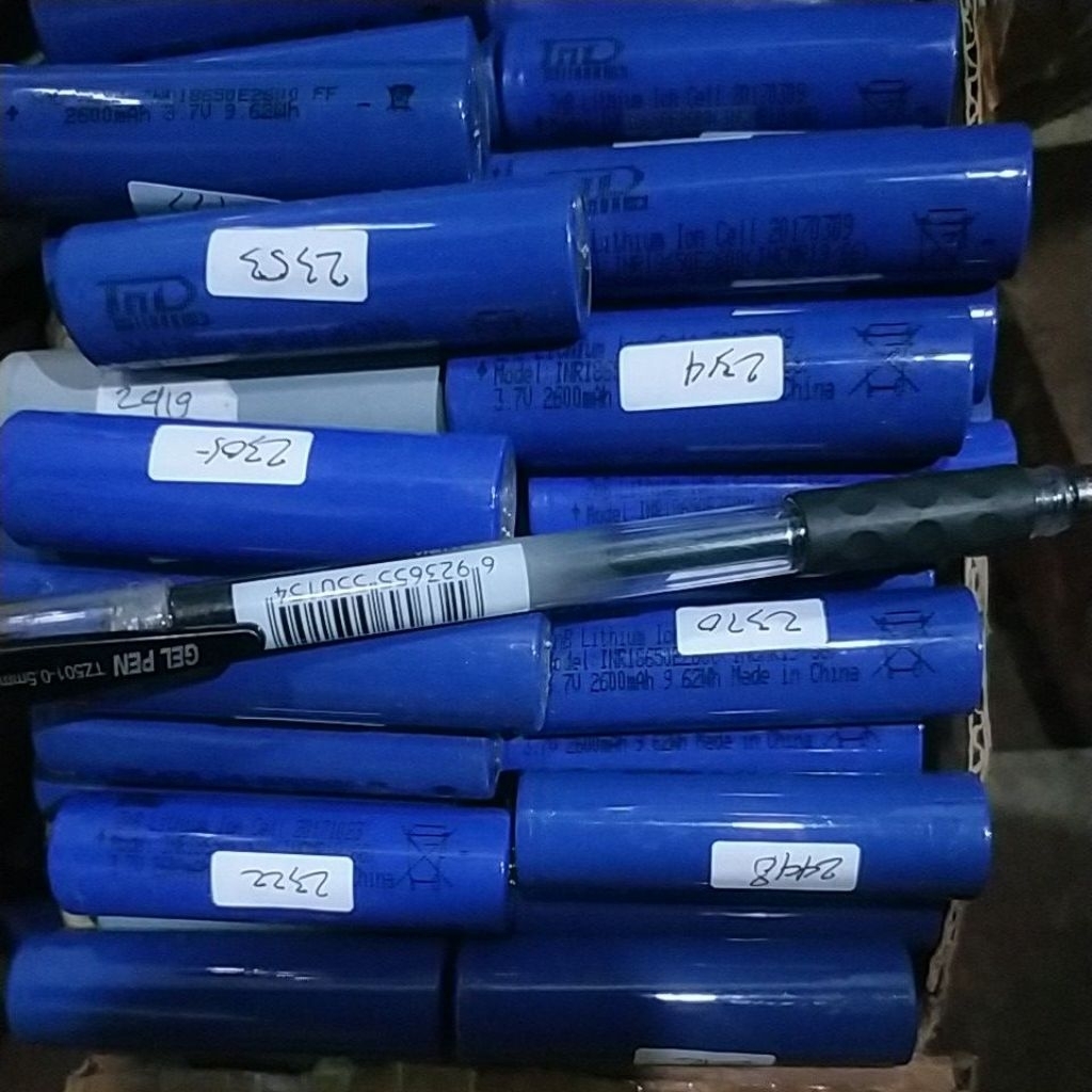 baterai 18650 second meek TnD