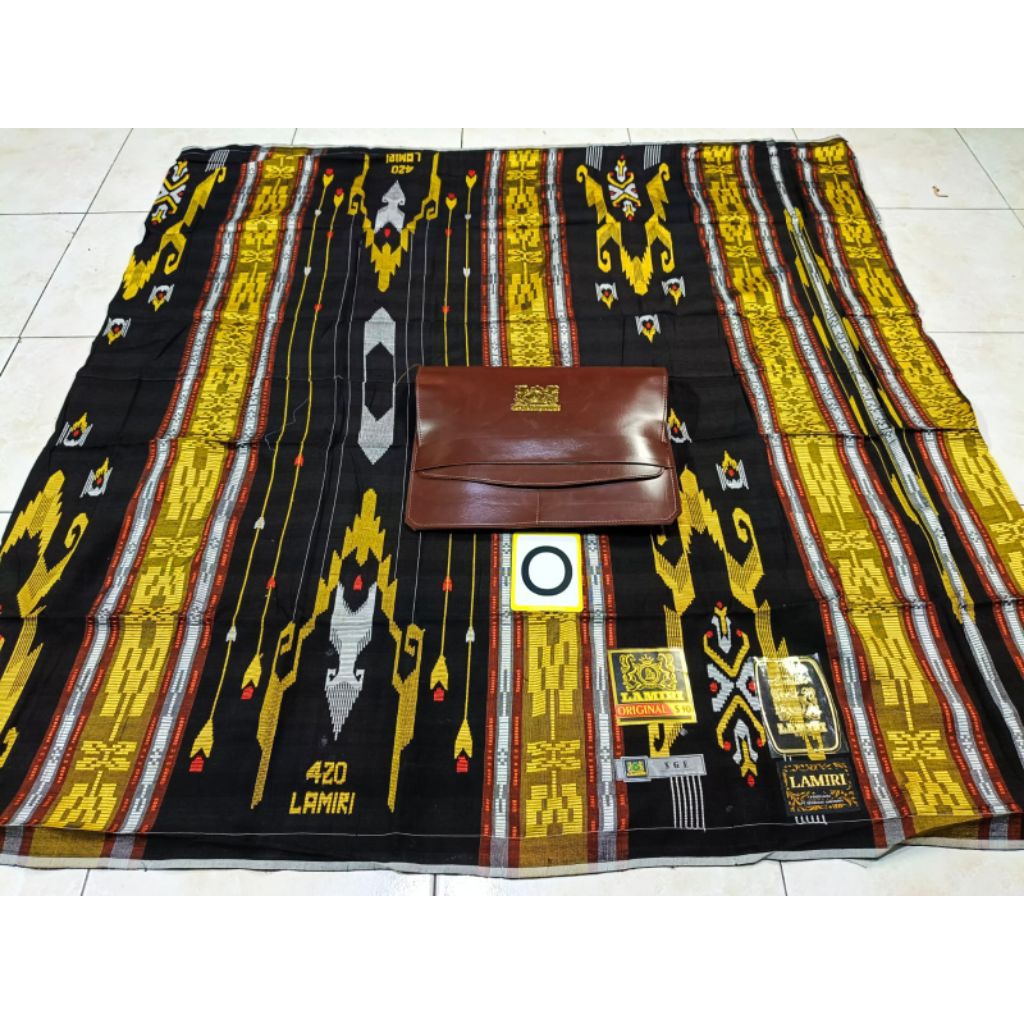 PROMO SARUNG LAMIRI 420 SGE MAHKOTA JAHIT TENGAH
