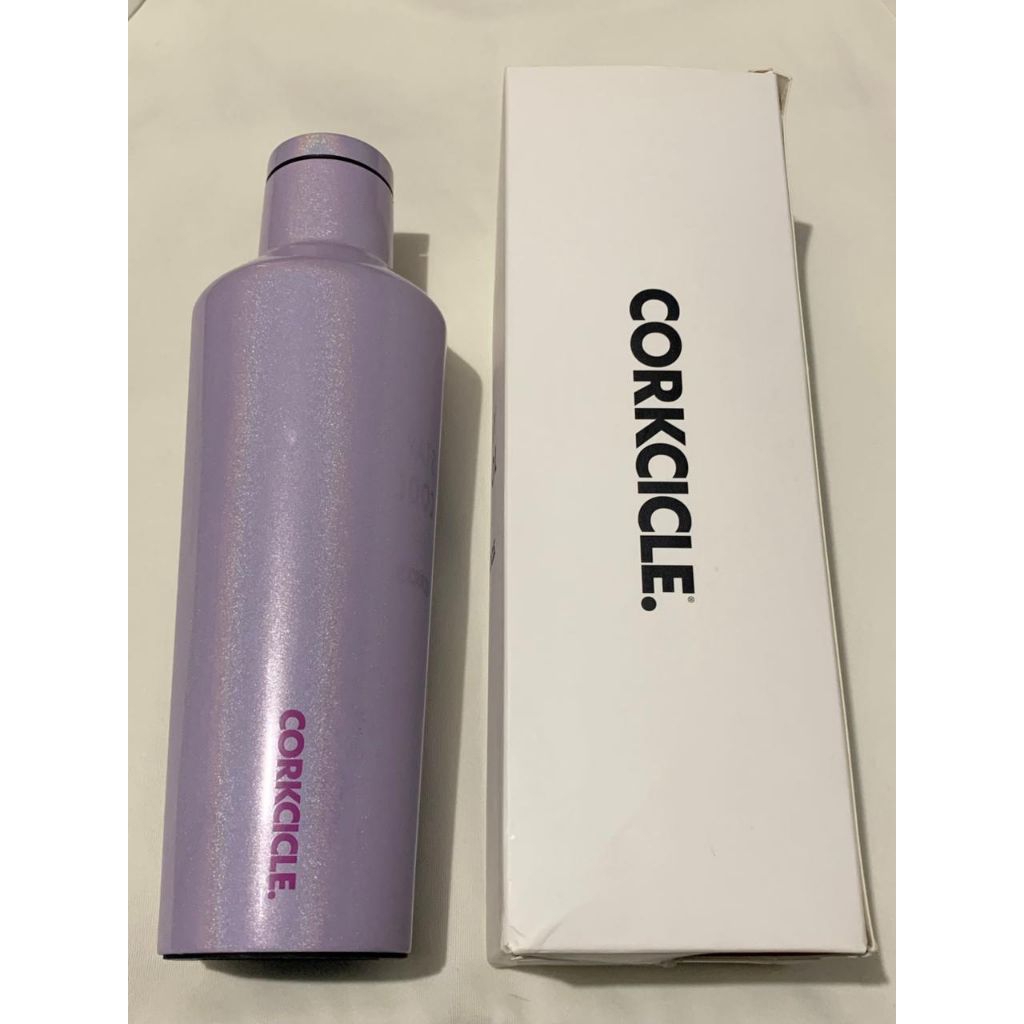 corkcicle canteen 16oz unicorn magic sparkle pixie dust tumbler preloved