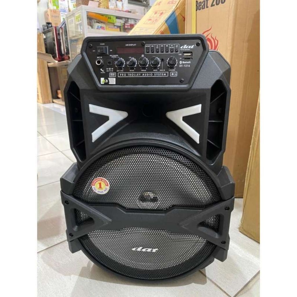 SPIKER WIRELES DAT DT1216 (12") FREE 2 MIC