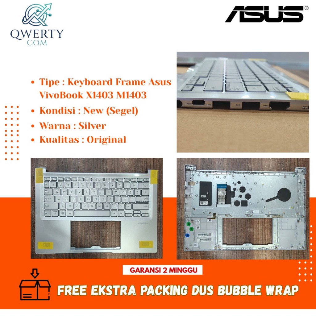 Frame Panel Keyboard Asus Vivobook M1403 X1403 X1403QA M1403QA ORI