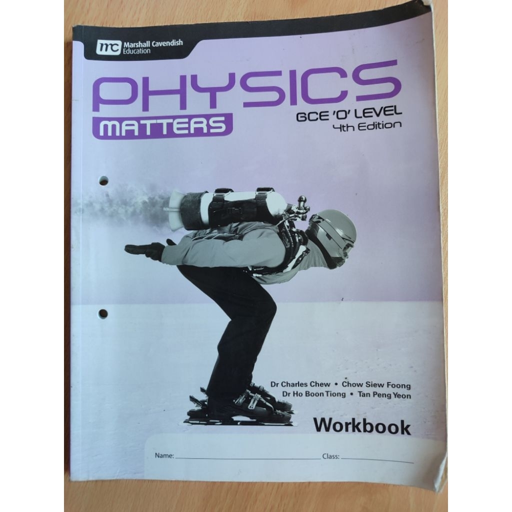 PHYSICS Matters GCE'O' level 4th Edition workbook