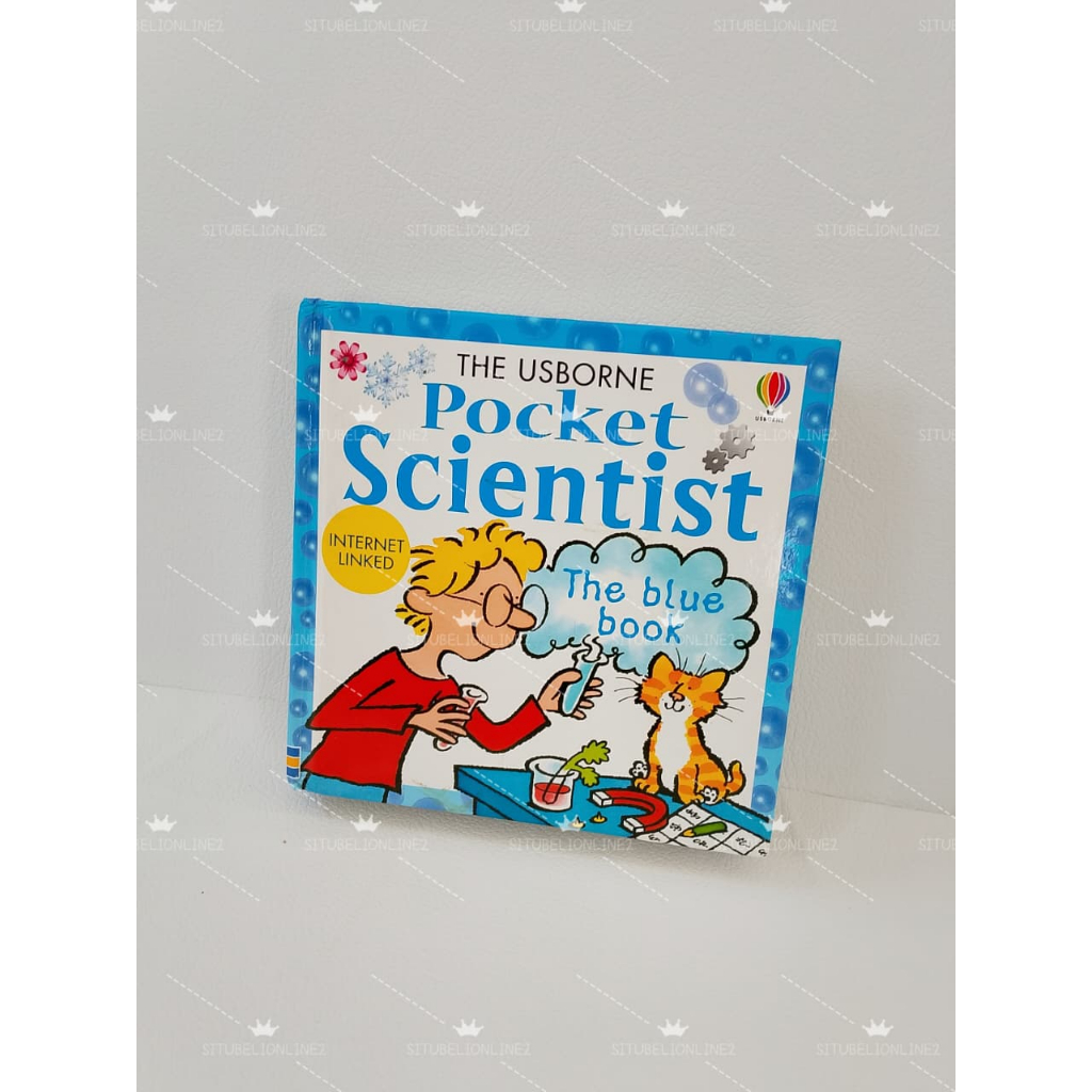 Preloved Buku Anak THE USBORNE POCKET SCIENTIST – The Blue Book