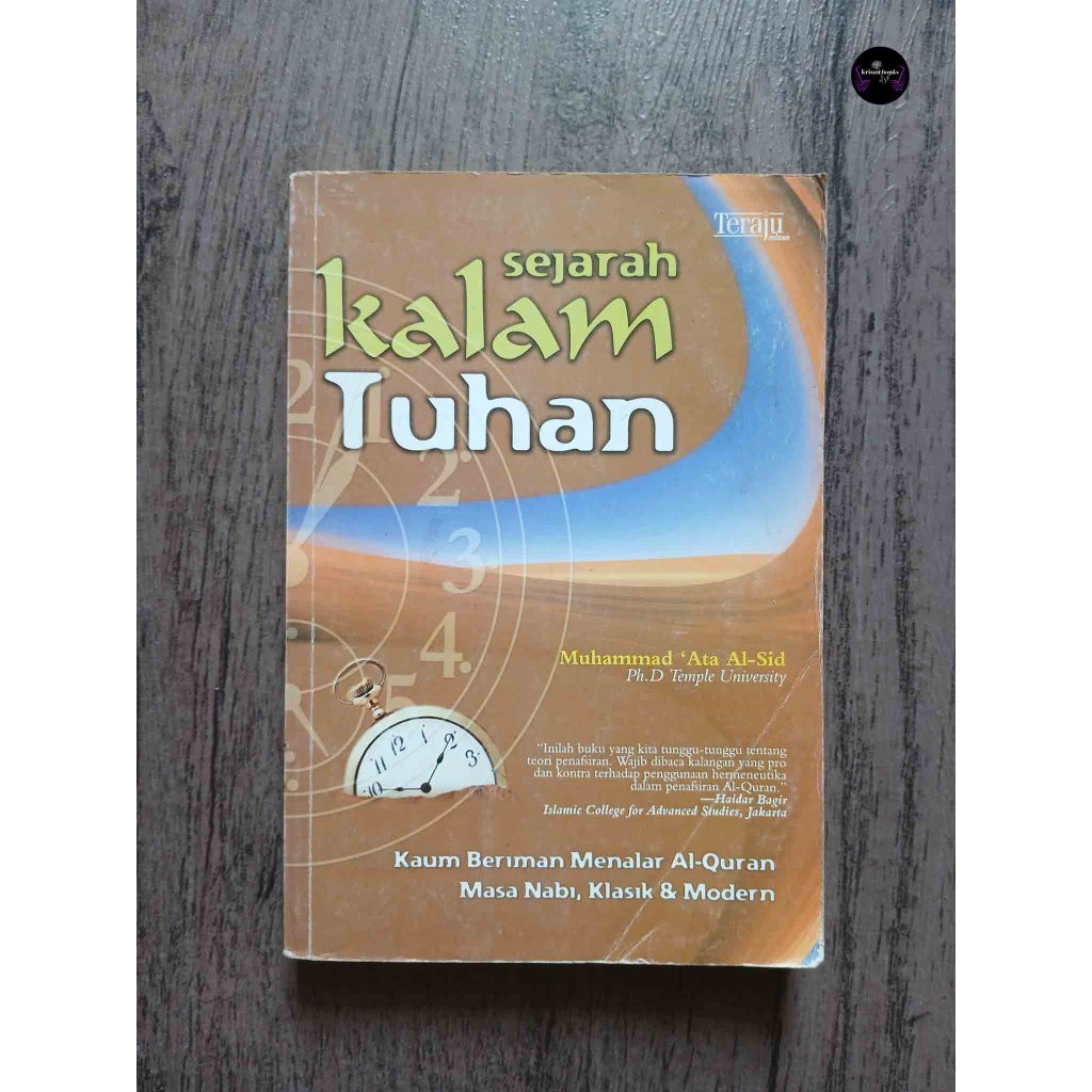 Sejarah Kalam Tuhan - Muhammad Ata Al-Sid - Teraju - Original Bekas (PA)