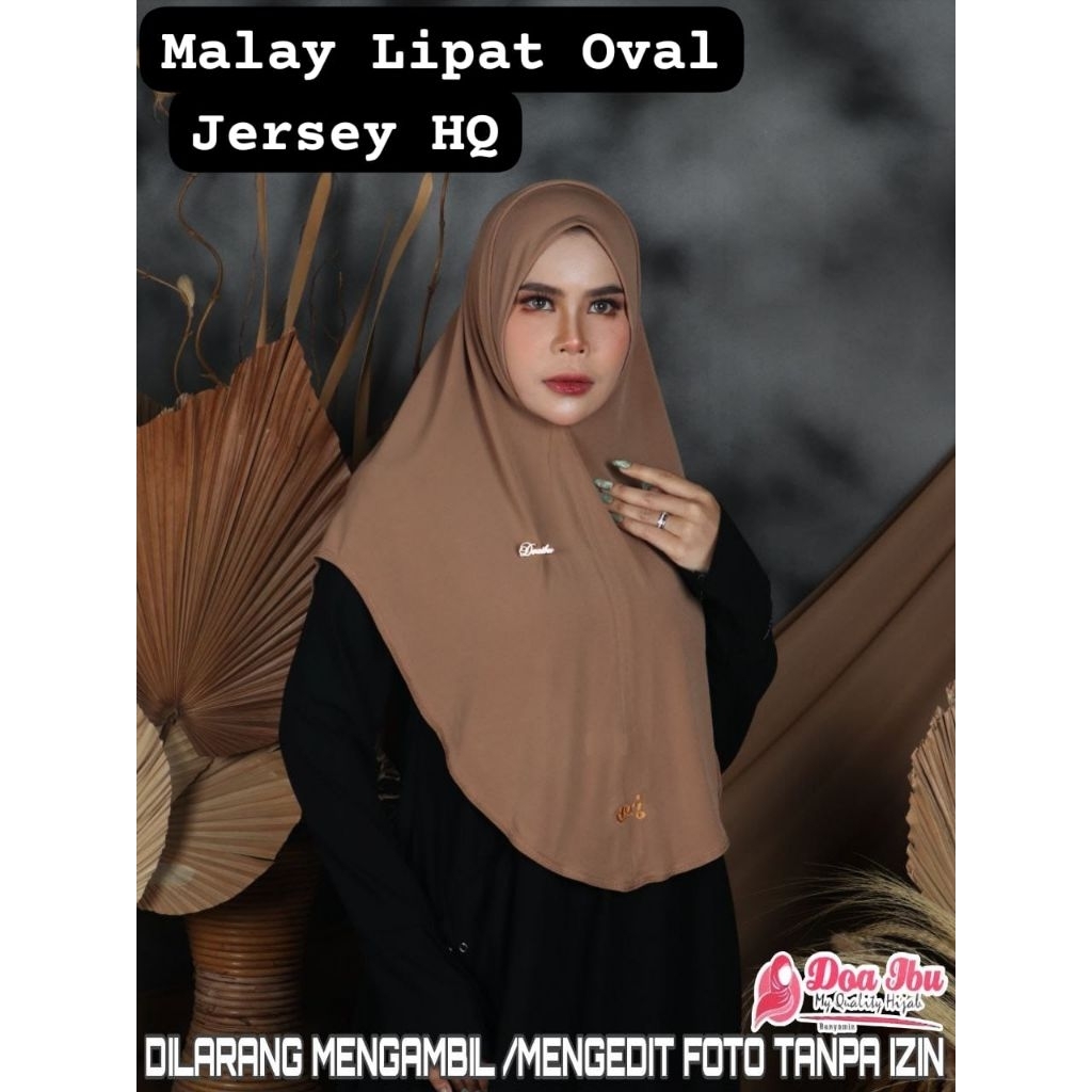 DOA IBU MALAY LIPAT OVAL / M