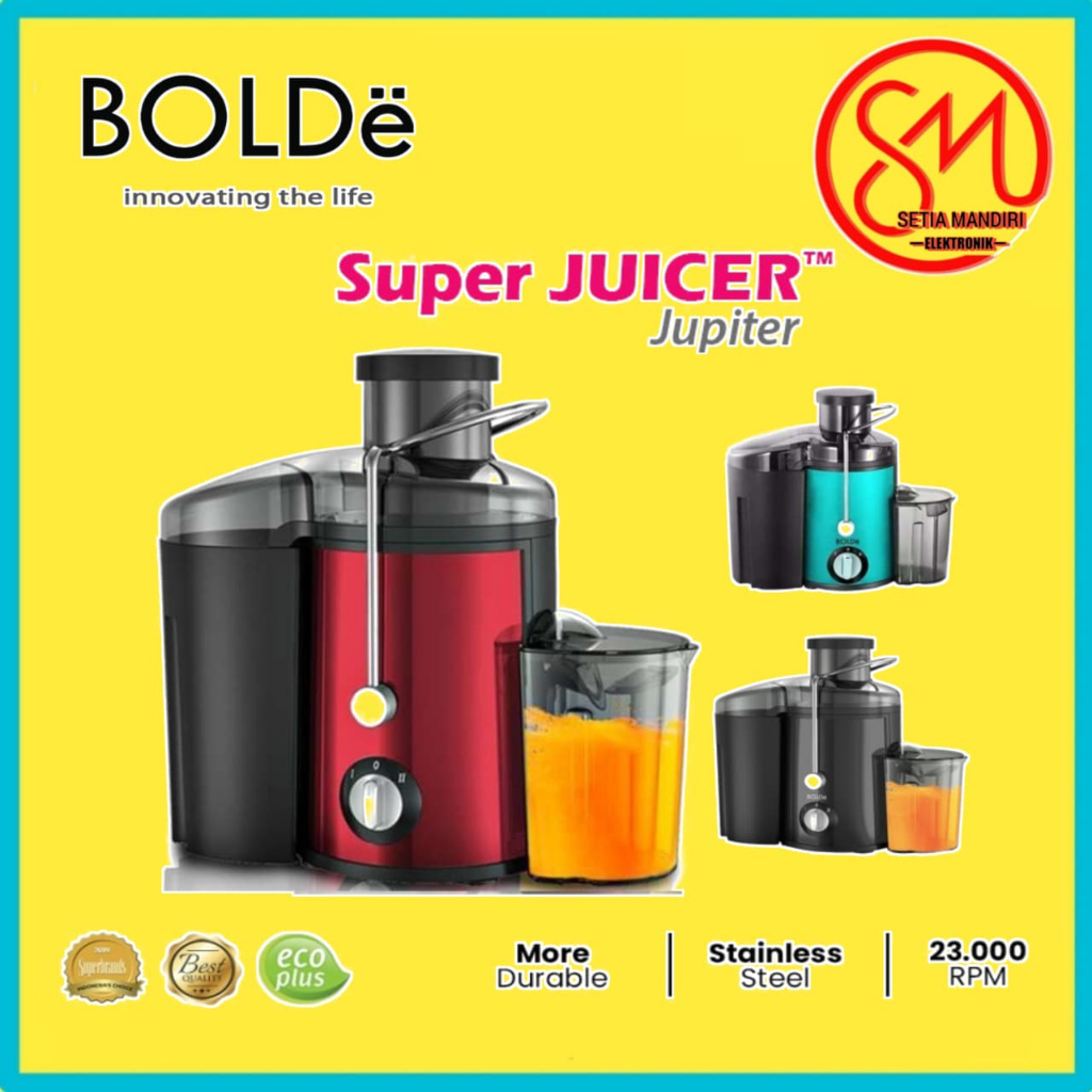 BOLDe Super Juicer Jupiter Pengekstrak Buah - BOLDe SuperJuicer