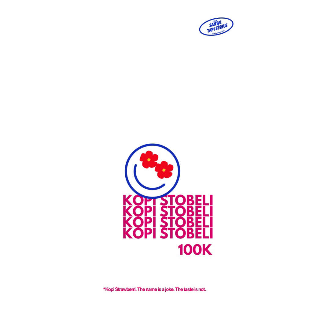 KOPI STOBELI/KOPI HITAM RASA STRAWBERRY KEMASAN BOTOL 1 LITER