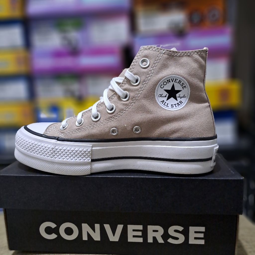 Women's Shoes, CTAS LIFT HI Beige