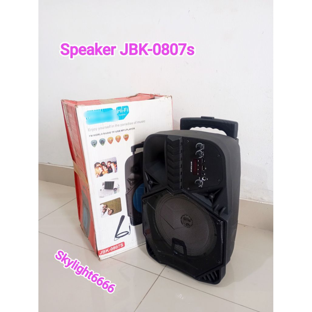 Speaker JBK-0807S Returan/Rusak