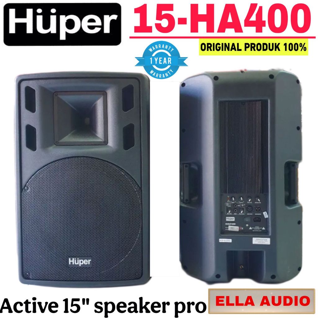 Huper 15HA400 Speaker Aktif 15-inch Huper 15-HA400