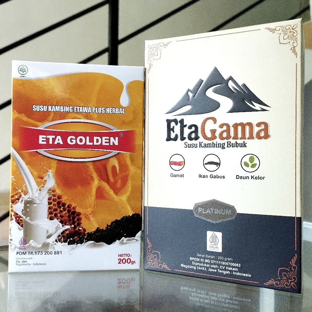 ETAGAMA 250 GRAM SUSU KAMBING ETAWA PLUS HERBAL ETA GOLDEN
