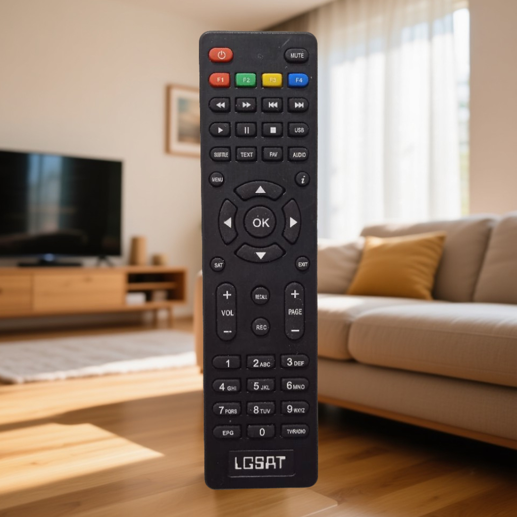 REMOT REMOTE TV STB SET TOP BOX LGSAT LG-101 STARS REMOT RECEIVER PARABOLA K-VISION GOL LGSAT
