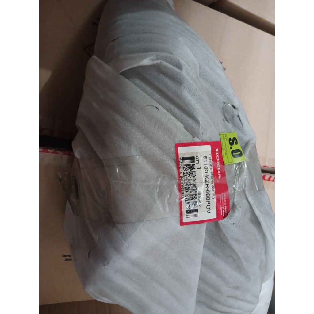 Slebor Depan Vario 125 Old KZR Hitam (Baru - Stok Lama)  61100-KZR-600POV