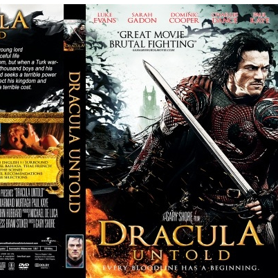 Kaset Film Dracula Untold 2014 Subtitle Indonesia Horor Thriller Gambar dan Suara Jernih