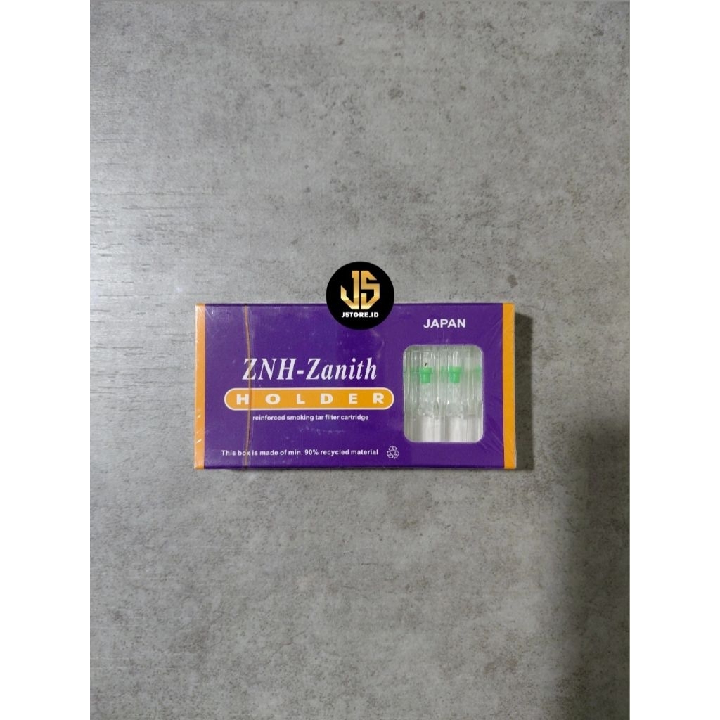 Filter Pipa ZnH - ZANITH HOLDER isi 10 - Super Cig4arette Holder