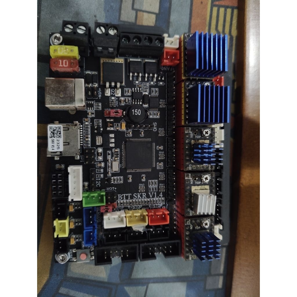 board 3d printer BTT SKR 1.4 normal bekas