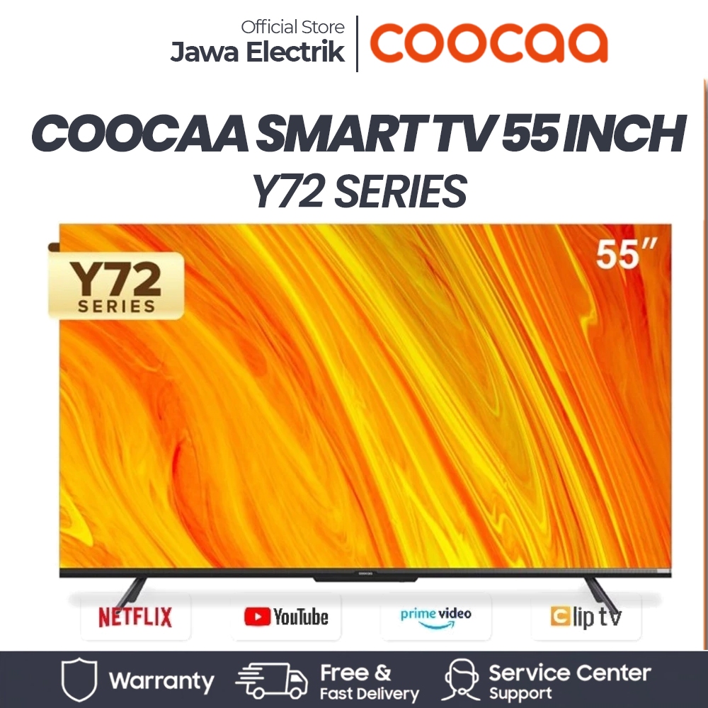 Coocaa Tv 55 Inch Android Digital Tv 4k Uhd 55y72 Smart Tv