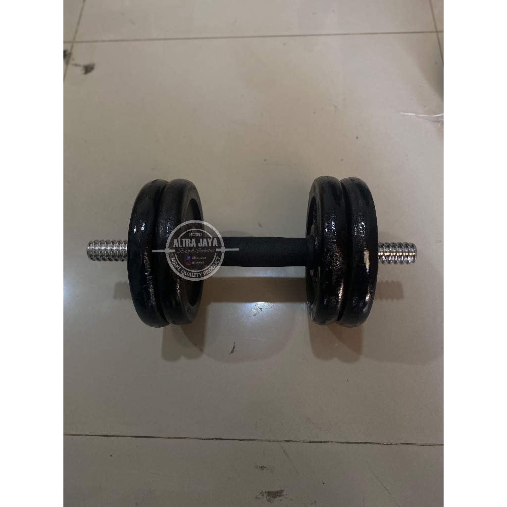 Barbel 10kg Dumbel Set Murah High Quality