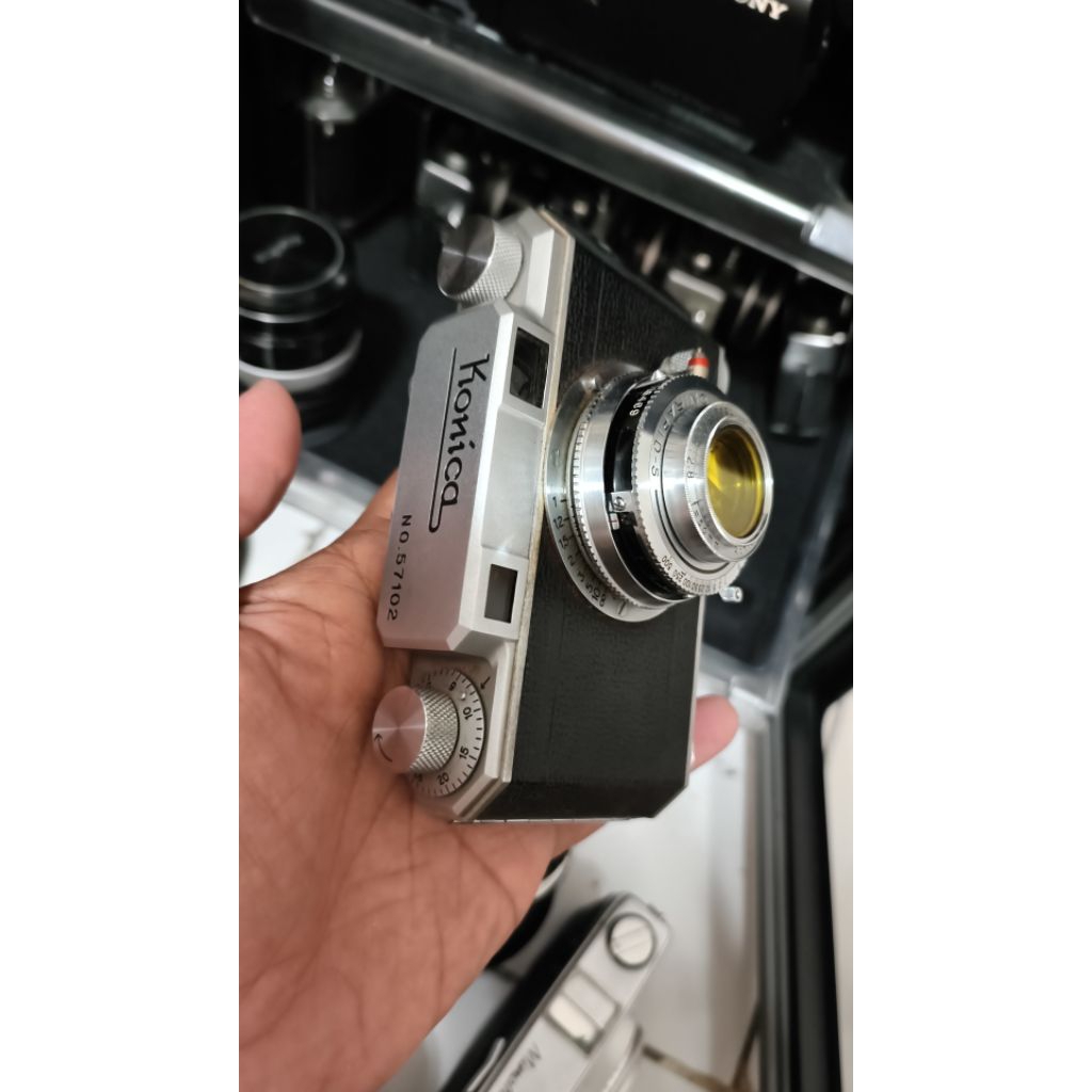konica rapid s mulus banget rangefinder analog