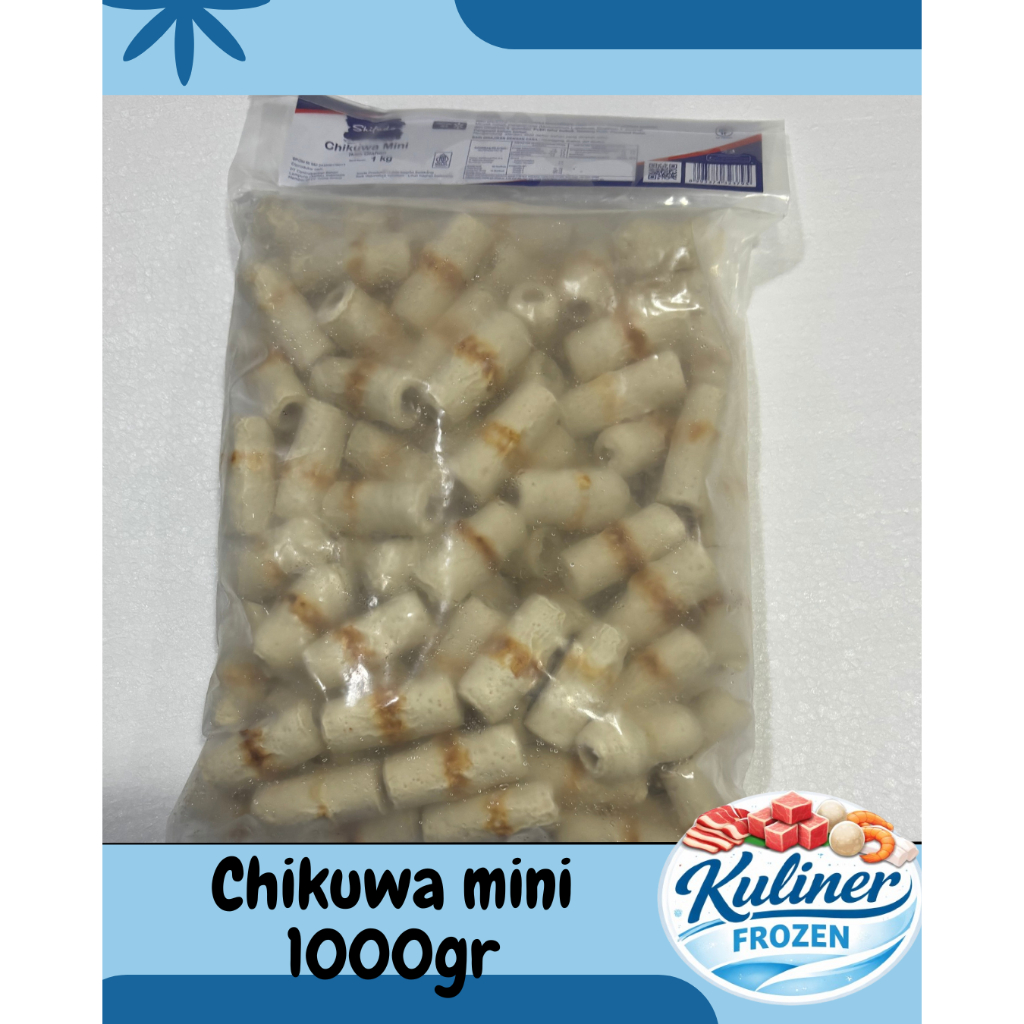 Shifudo Chikuwa mini 1Kg - Halal Frozen Foods
