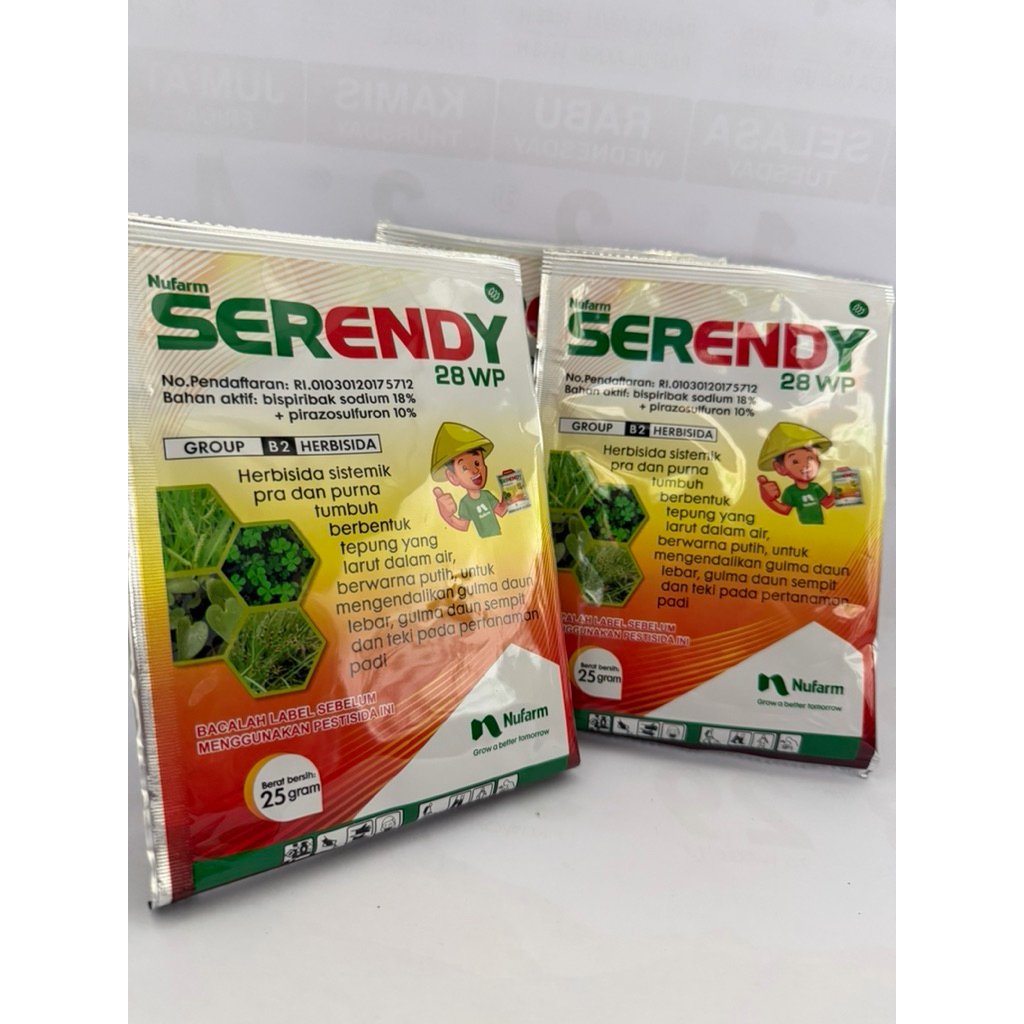Serendy 28 WP Herbisida Sistemik untuk Padi (25 gram)