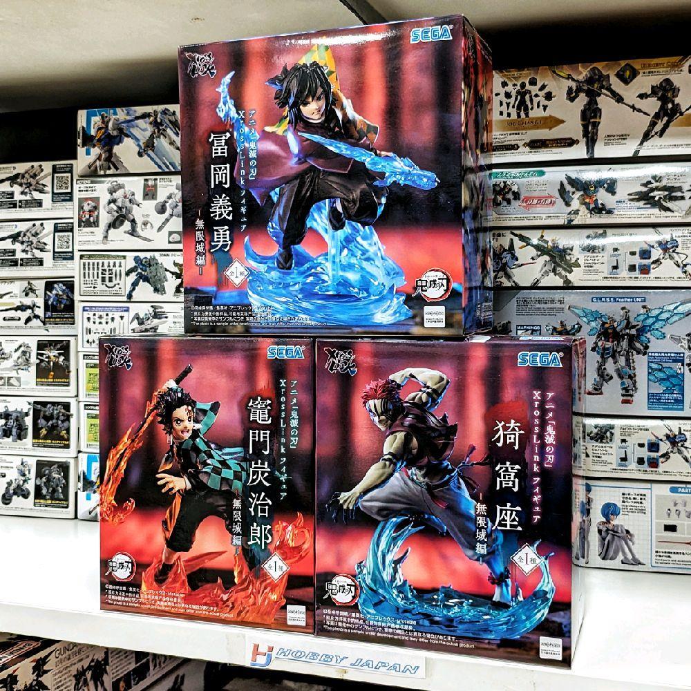 XrossLink Figure - Tanjiro Kamado / Giyu Tomioka / Akaza - Infinity Castle