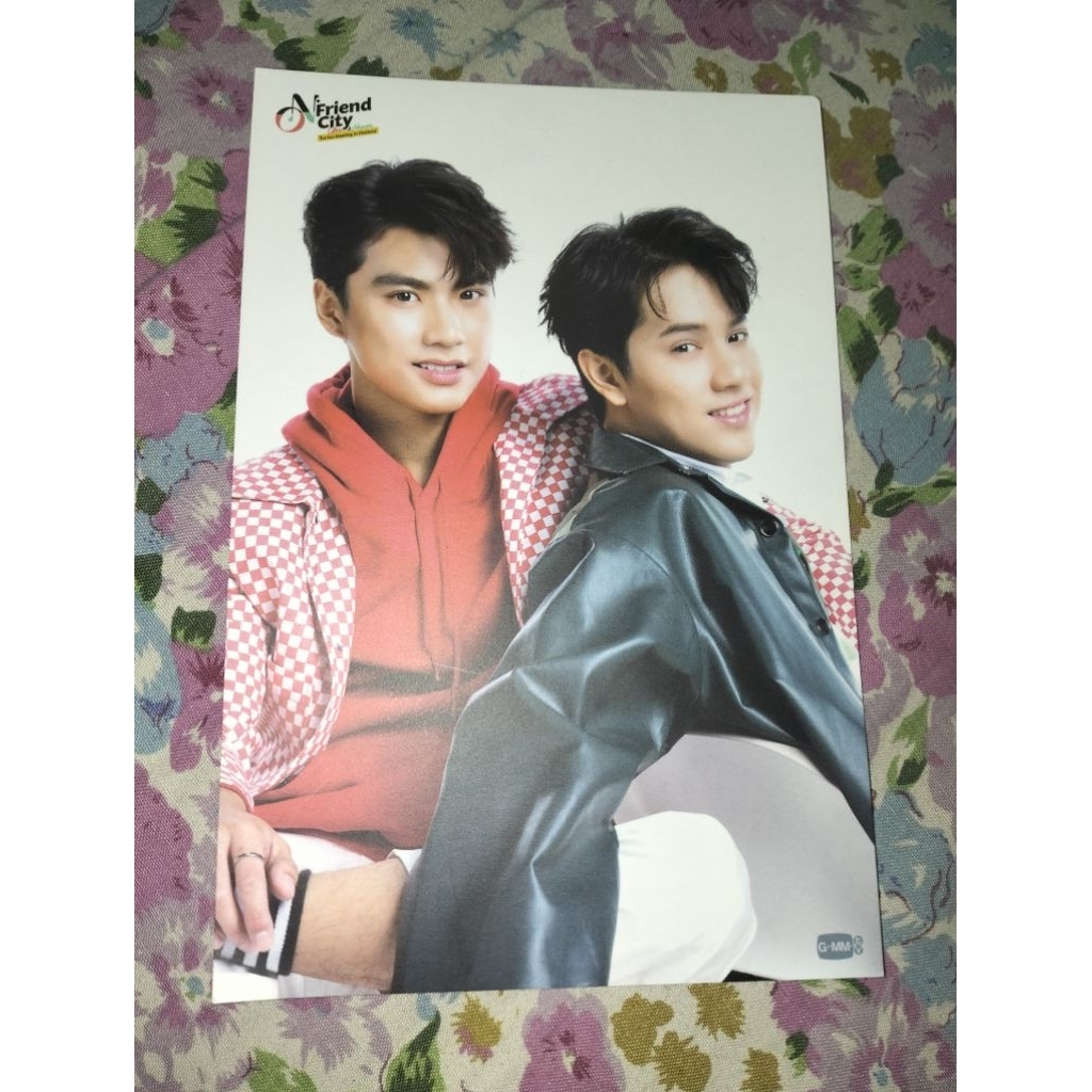 OhmNanon Photocard Postcard On Friend city Bad Buddy Illumination